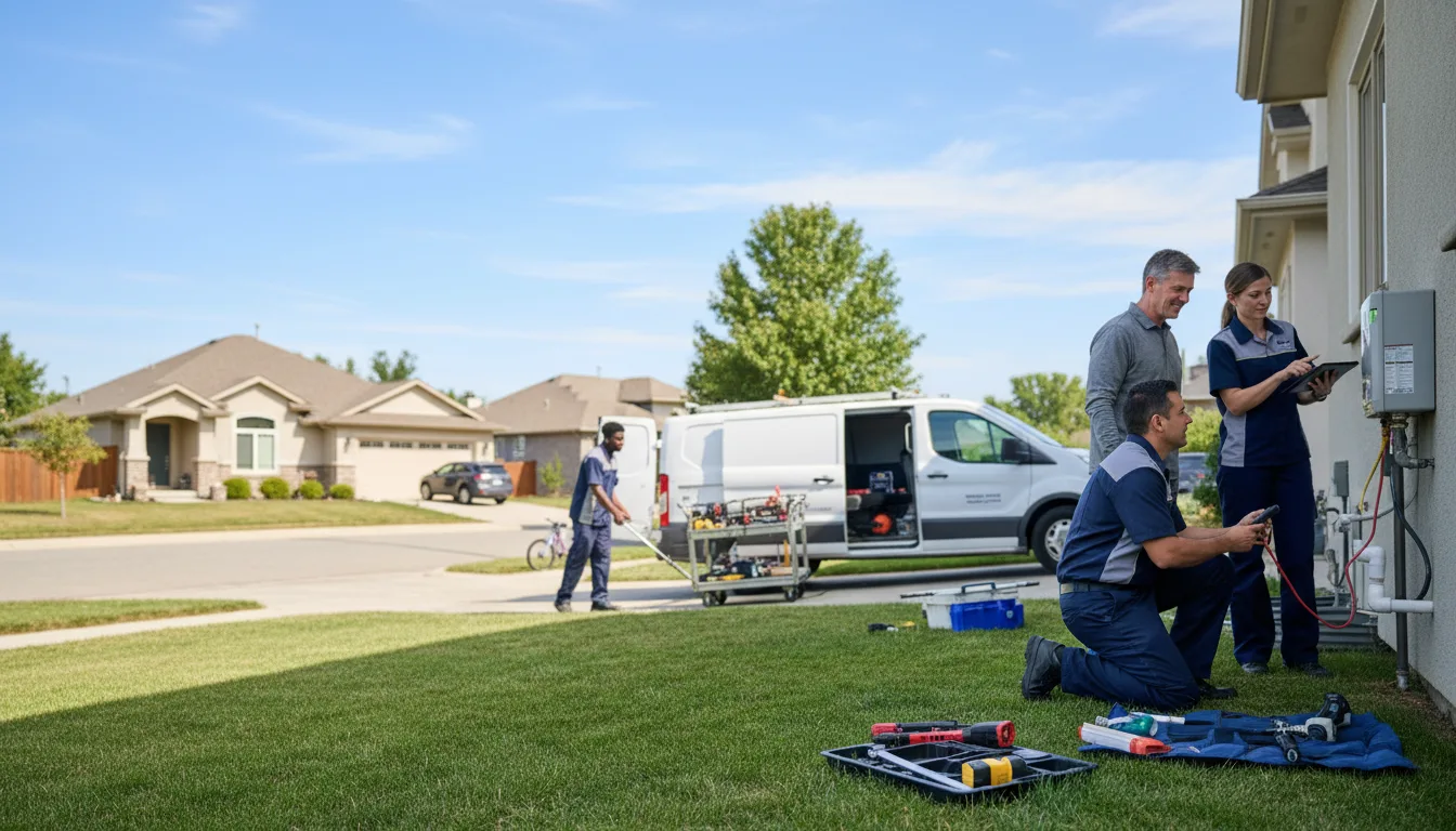 Tankless water heater service in Shelbyville, TN